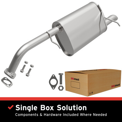 BRExhaust 04-08 Suzuki Reno/Forenza / 04-07 Chevrolet Optra Muffler Kit - 108-0119 Photo - Primary