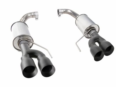 Roush 18-25 Mustang GT Black Tip Axle Back Exhaust - 422097-BLK Photo - Primary