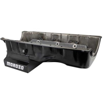 Moroso BBC Gen V/VI / GM ZZ632 Wet Sump 8in Steel Oil Pan - 21051 User 1