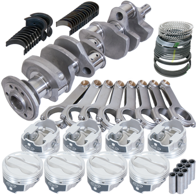 Eagle Chevy 350 3.750in Crank 6.000in H-Beam -18cc 4.000in Pistons Rotating Assembly - 12303000 Photo - Primary