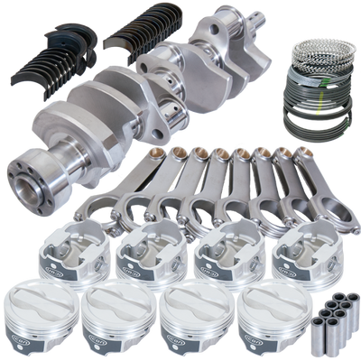 Eagle Chevy LT1 350 1Pc 3.750in Crank 6.000in H-Beam -18cc 4.040in Pistons Rotating Assembly - 12303L040 Photo - Primary