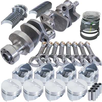 Eagle Chevy LT1350 1Pc 3.750in Crank 5.700in I-Beam Rods -7cc 4.040in Pistons Rotating Assembly - 13555L040 Photo - Primary