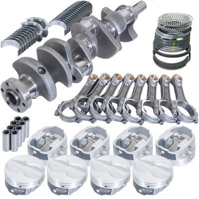 Eagle Ford 289/302 3.250in Crank 5.400in I-Beam Rod -11cc Flat Top 4.000in Pistons Rotating Assembly - 16351000 Photo - Primary