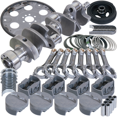 Eagle Chevy 350 3.750in Crank 5.700in I-Beam Rods -18cc 4.030in Pistons Balanced Assembly - B13004E030 Photo - Primary