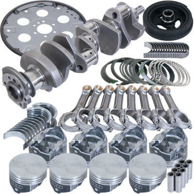 Eagle Chevy 400 3.750in Crank 5.700in I-Beam Rods -7cc Flat Top 4.165in Pistons Balanced Assembly - B13010040 Photo - Primary