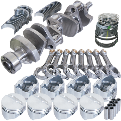 Eagle Chevy 350 3.750in Crank 5.700in I-Beam Rods -18cc 4.060in Pistons Balanced Assembly - B13054E060 Photo - Primary