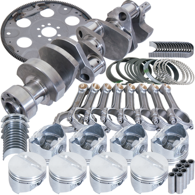 Eagle Chevy LT1350 1Pc 3.750in Crank 5.700in I-Beam Rods 4.030in Pistons 153 Tooth FP Blncd Assembly - B13555L03053 Photo - Primary