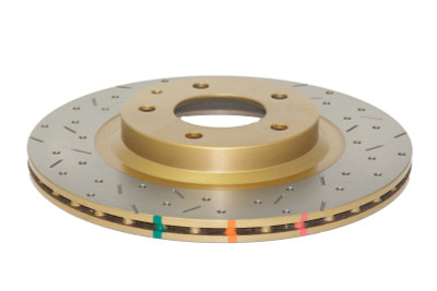 DBA 03-10 RX-8 Std Suspension / Sport Suspension Rear Drilled & Slotted 4000 Series Rotor - DBA42551XS Photo - Primary