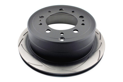 DBA 98-06 Toyota 100 Landcruiser 4x4 Survival T2 Slotted Rear Brake Rotor - DBA789S Photo - Primary