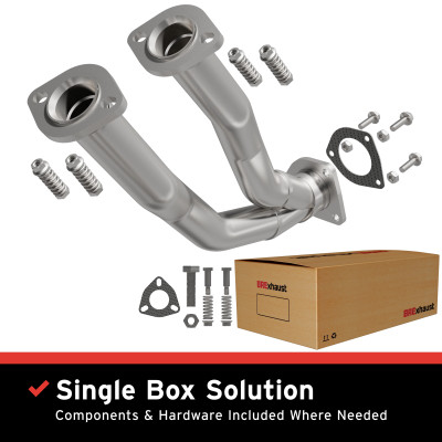 BRE Exhaust 96-01 Cherokee 2.5L 4.0L Front Pipe Kit - 107-0006 Photo - Primary