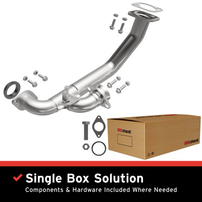 BRE Exhaust 08-10 Grand Caravan Routan Town & Country 3.3L 3.8L 4.0L Front Pipe Kit - 107-0012 Photo - Primary