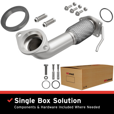 BRE Exhaust 08-12 Accord 2.4L Front Pipe Kit - 107-0135 Photo - Primary