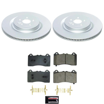 Power Stop 21-24 Ford Mustang Mach-E Front Z17 Coated Brake Kit - CRK9265 User 1