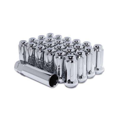 Method Lug Kit - Extended Thread Spline - M14X1.5 - 6 Lug Kit - Chrome - 24 Nuts - LK-S1415ET-40-24C Photo - Primary