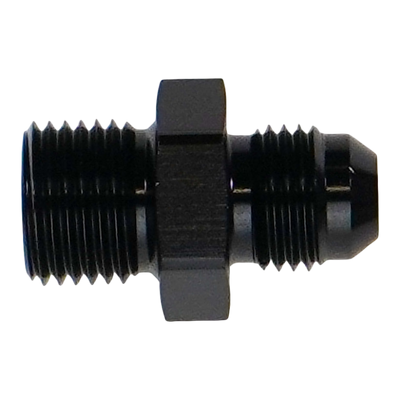 DeatschWerks 6AN Male Flare to M16x1.5 Male Inverted Flare Adapter - 6-02-0641-B Photo - Primary