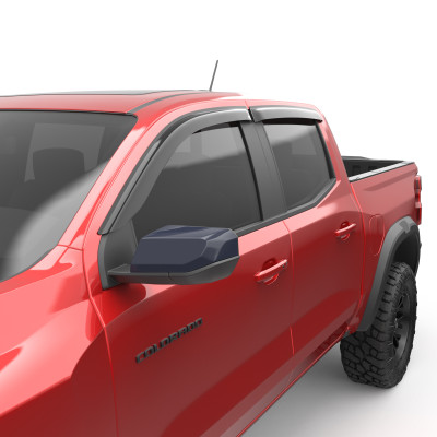 EGR 4pc Smoke Finish Tape-on Window Visors for Colorado|Canyon - 641791 Photo - Primary