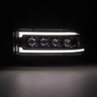 AlphaRex 94-01 RAM 1500 NOVA LED Proj Headlights Alpha-Blk w/Activ Light/Seq Signal/SB DRL - 880352 User 1
