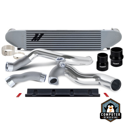 Mishimoto 2024+ Ford Mustang 2.3L EcoBoost Performance Intercooler Kit -  Silver/Polished - MMINT-MUS4-24KSLP Photo - Primary
