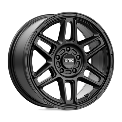 KM716 17X8 5X4.5 S-BLK 38MM FULL SET