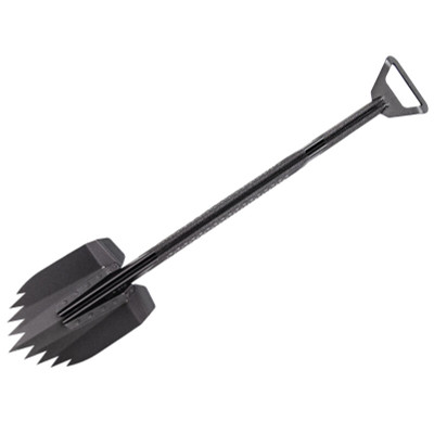 Go Rhino Xventure Gear Sharktooth Stackable Shovel - Textured Black - XG-RS50020T Photo - Primary