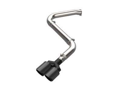 aFe Takeda 21-25 Hyundai Elantra 1.6L (t) 3in. SS Axle-Back Exhaust System w/Carbon Tips - 49-37045-C Photo - Primary