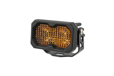 Diode Dynamics C2 2.0 Max Yellow Flood Standard ABL (Single) - DD8117S Photo - Primary