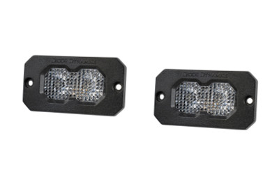 Diode Dynamics C2 2.0 Sport White Flood Flush RBL (Pair) - DD8120P Photo - Primary