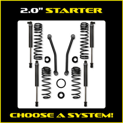 Rock Krawler 19+ Jeep Gladiator JT (Gas) 2in Starter Suspension System - JT20SS Photo - Primary