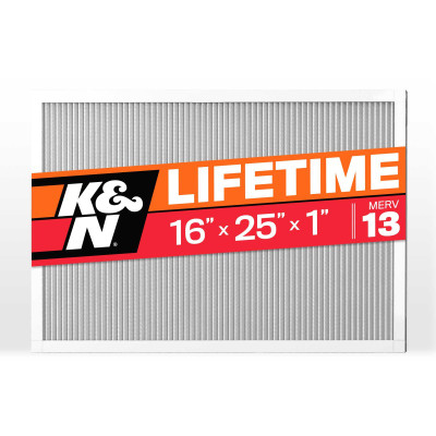 K&N HVAC Filter 16 X 25 X 1 Merv 13 - HVC-13-11625 Photo - Primary