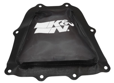 K&N Drycharger Wrap Black 7.313in L 7.25in W 1.313in H - YA-4514DK Photo - Primary