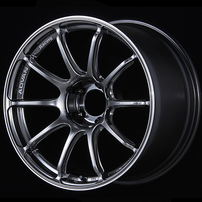 Advan RSIII 19x8.5 / +51 Offset / 5-114.3 / 73mm Bore / Racing Hyper Black & Ring - YA39H51EHBR Photo - Primary