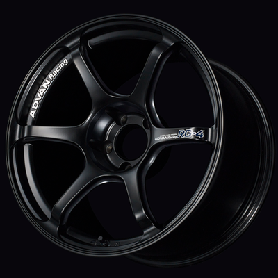 Advan RG-4 17x9.5 / +50 Offset / 5-114.3 / 73mm Bore / Semi Gloss Black - YA47J50ESB Photo - Primary