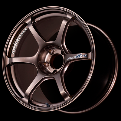 Advan RG-4 17x10.0 / +35 Offset / 5-114.3 / 73mm Bore / Racing Copper Bronze - YA47K35ECB Photo - Primary