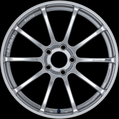 Advan RSII 17x8.0 / +50 Offset / 5-112 / 57.1mm Bore / Hyper Silver - YAP7G50MHS Photo - Primary