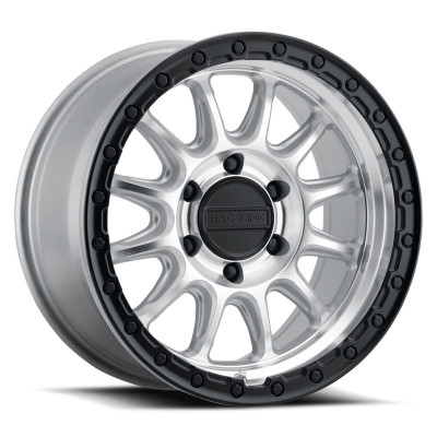 Raceline 960MB Alpha 18x9in / 5X150 BP / 18mm Offset / 110.5mm Bore - Machined CC - 960MB-89051+18 Photo - Primary