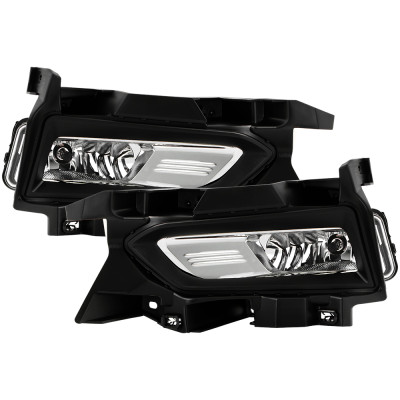 Spyder 20-22 Nissan Versa OEM Fog Lights w/ Switch - Clear (FL-NV20-C) - 9052248 Photo - Primary