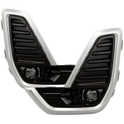 Spyder 20-23 GMC Acadia OEM LED Fog Light w/ Switch - Clear (FL-GAC2020-LED-C) - 9054136 Photo - Primary