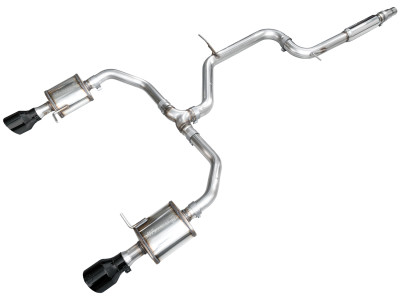 AWE 22-25 Volkswagen Jetta GLI Touring Edition Exhaust - Diamond Black Tips - 3015-33275 Photo - Primary