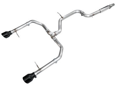 AWE 22-25 Volkswagen Jetta GLI Track Edition Exhaust - Diamond Black Tips - 3020-33275 Photo - Primary