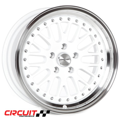 Circuit Performance CP21 17x9 Gloss White 5x114.3 [+20mm] Wheel