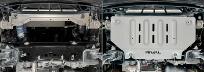 RIVAL 2015+ Ford F150 Ecoboost Aluminum Radiator Skid Plate - 2333.1855.2.6 User 1