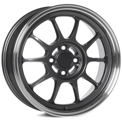 Circuit Performance CSF9 16x7 Gloss Gunmetal 4x100 [+35mm] Wheel