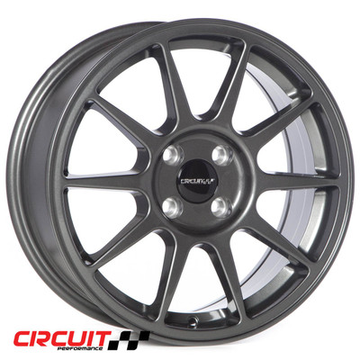 Circuit Performance CP23 16x7 Gloss Gun Metal 4x100 [+35mm] Wheel