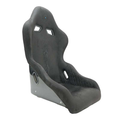 NRG FRP Bucket Seat - Echelon Light Weight - Black Stitching w/ NRG Arrow Embroidery - Large - FRP-350ECH-BK Photo - Primary