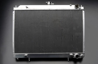 GReddy 89-94 Nissan Skyline GT-R TW-R Aluminum Radiator w/ 50mm Thick Core - 12023802 Photo - Primary