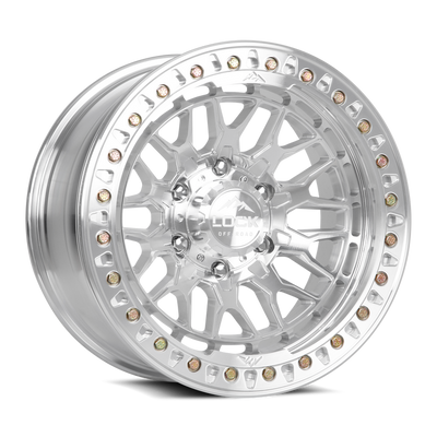 Lock Offroad Invader Forged BeadLock Machine Face Polish 17x9 | 6x139.7 | +0mm