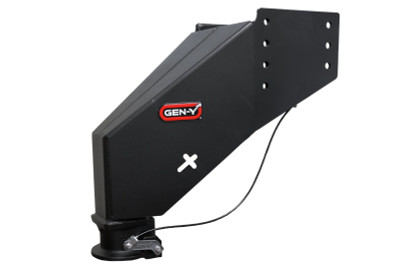 Gen-Y Nomad Static 5th Wheel to Gooseneck - 6.5K TW 30K Tow - Texture Black (Rhino Frames) - GH-8102 User 1