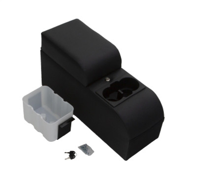 Rampage 1976-1983 Jeep CJ5 Padded Console Floor Mount - Black - 32001RAM Photo - Primary