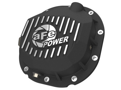 aFe 90-14 Ford F-150 Rear Differential Cover - Black w/ Machined Fins - 46-71410B Photo - Primary