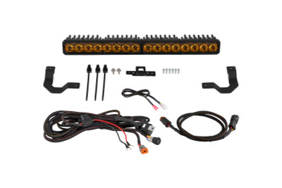 Diode Dynamics 2024-2026 Toyota Tacoma TRD Grille Lightbar SS20 Sport Yellow Combo 3000K - DD8059 Photo - Primary